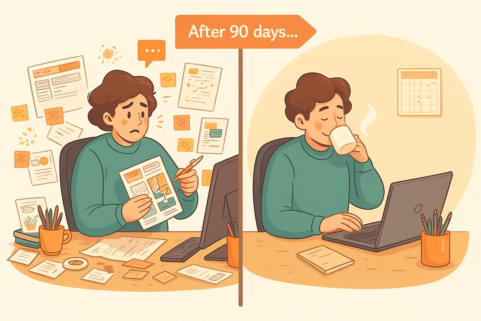How I Create Order from Startup Chaos in Just 90 Days